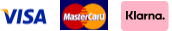 Betalning Visa, MasterCard, Klarna